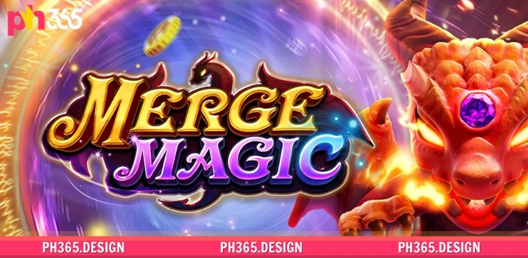 Merge Magic: Cast spells on reels with merging symbols, free spins, and evolving rewards